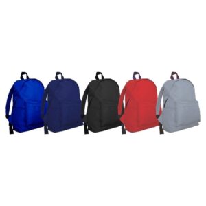mochilas promocionales con logo crearte
