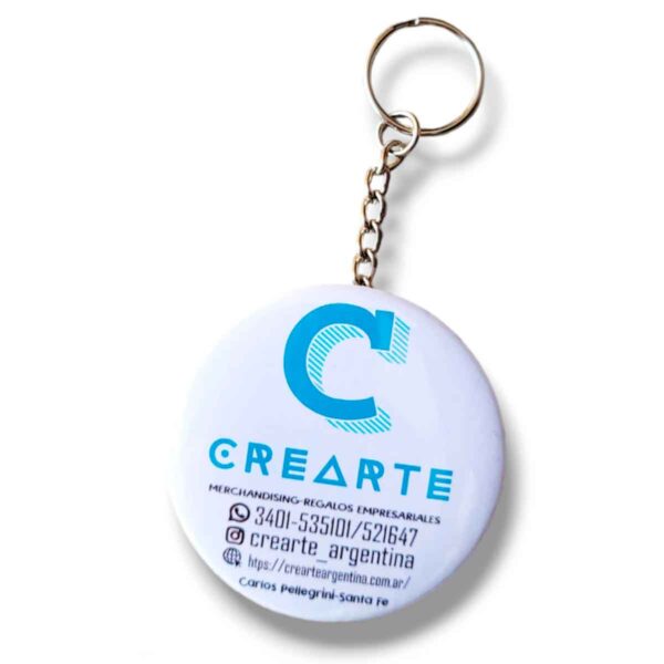 Llaveros Metálicos crearte